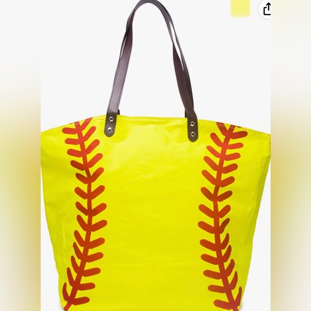 Softball canvas bags